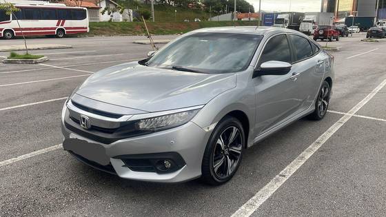 HONDA CIVIC 1.5 16V TURBO GASOLINA TOURING 4P CVT